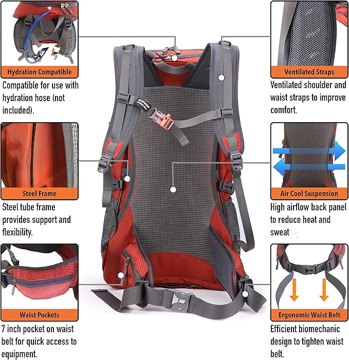 Ventura 40L Outdoor/Travel Backpack Pathfinder Outdoor Gear Backpack