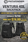 Ventura 40L Outdoor/Travel Backpack Pathfinder Outdoor Gear Backpack